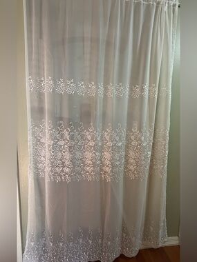 Sheer Curtains - Made In Turkey
54”W x 82”L